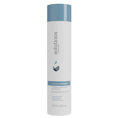GREAT CLIPS Solutions Volumizing Shampoo, 10oz | Adds Volume, Thickness, & Bounce | For Fine, Thin, & Oily Hair | Every Day Use