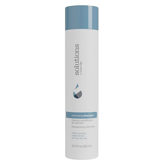 GREAT CLIPS Solutions Volumizing Shampoo, 10oz | Adds Volume, Thickness, & Bounce | For Fine, Thin, & Oily Hair | Every Day Use