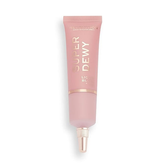 Makeup Revolution Superdewy Liquid Blush, Lightweight Buildable & In Love, 0.5fl.oz