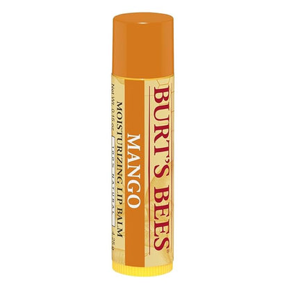 Burt's Bees Lip Balm - Mango, Lip Moisturizer With Responsibly Sourced Beeswax, Tint-Free, Natural Origin Conditioning Treatment, 2 Tubes, 0.15 oz.
