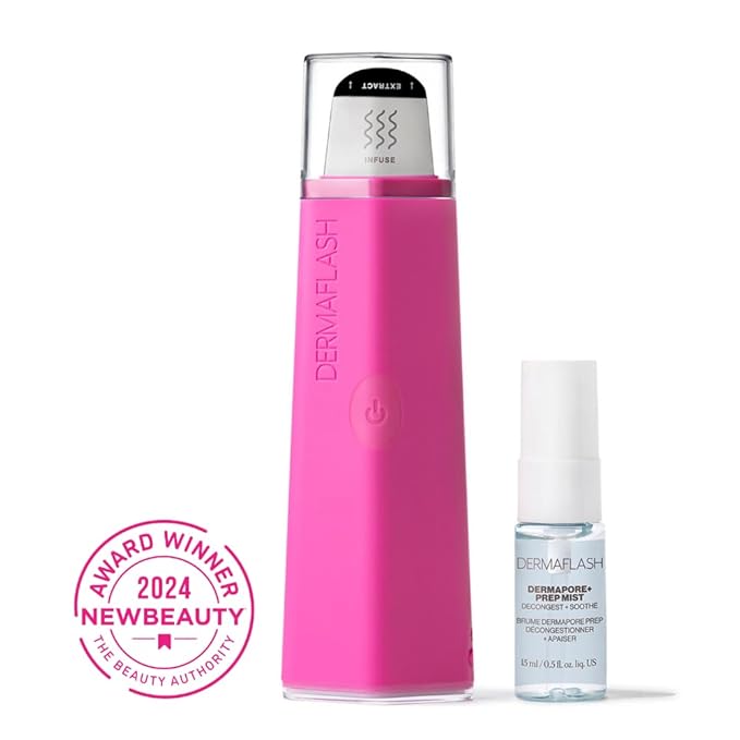 DERMAFLASH DERMAPORE+™ Ultrasonic 2-in-1 Pore Extractor