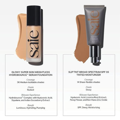 Saie Slip Tint SPF 35 Tinted Moisturizer - Six () 1.35 oz