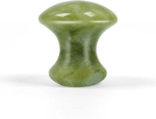 Mushroom Jade Gua Sha Facial Tools, Relaxing