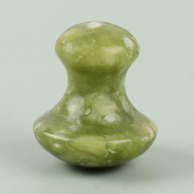Mushroom Jade Gua Sha Facial Tools, Relaxing