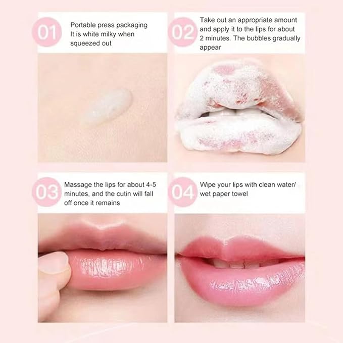 Lot Lip Bubble Mask Exfoliante Reduce