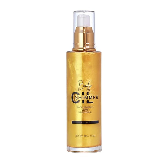 Shimmer Body Luminizer 5 Color Waterproof Smooth Face 80 ML