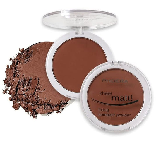 2 Pack PHOERA Matte Face Powder, Control Oil