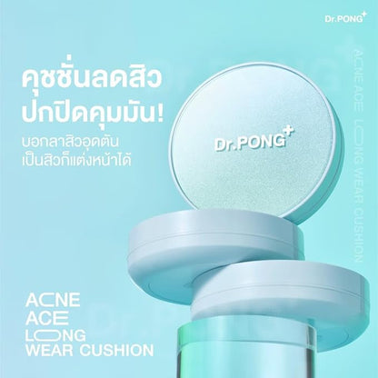Dr.PONG ACNE ACE Longwear Cushion (Light, 15) 15g