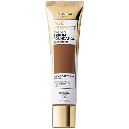 L'Oreal Paris Age Perfect Radiant Serum Foundation with 1 Ounce