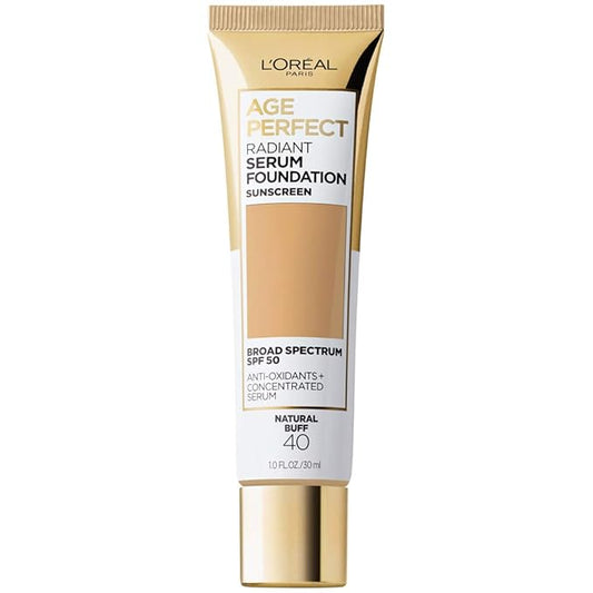 L'Oreal Paris Age Perfect Radiant Serum Foundation with 1 Ounce