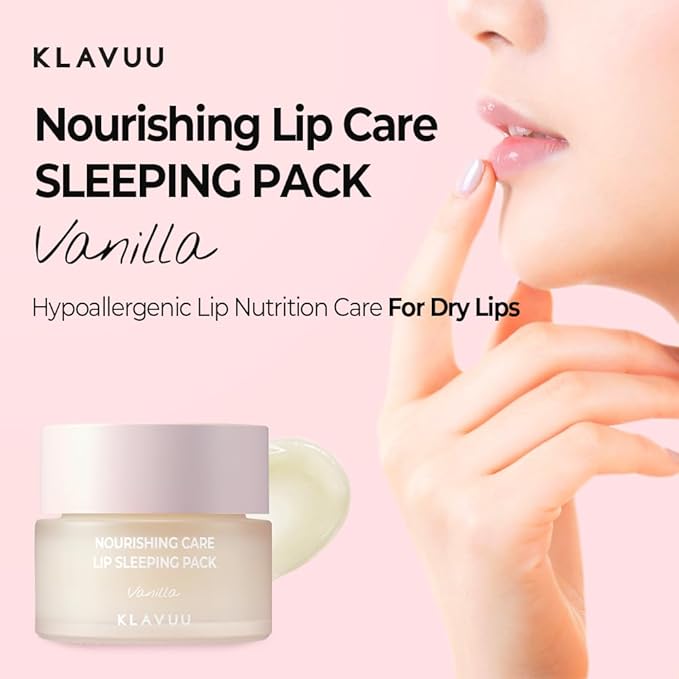 Klavuu Nourishing Care Lip Sleeping Pack (Vanila)