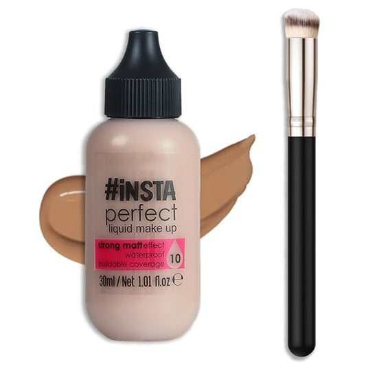 Matte Cream Oil Free Concealer Foundation Pack with