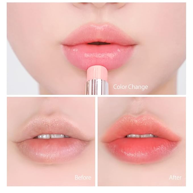 Sparkle Cute Lip Balm, Color Changing, Lake