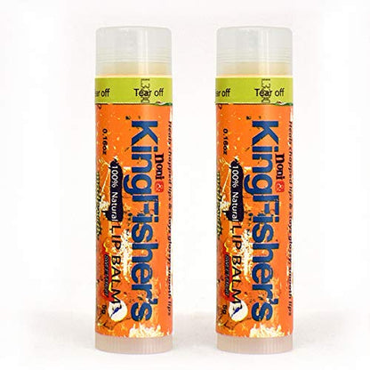 Kingfisher’s Noni Lip Balm, 2-Pack, 100%