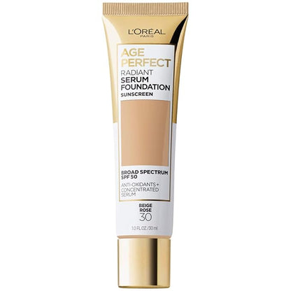 L'Oreal Paris Age Perfect Radiant Serum Foundation with fl. oz.