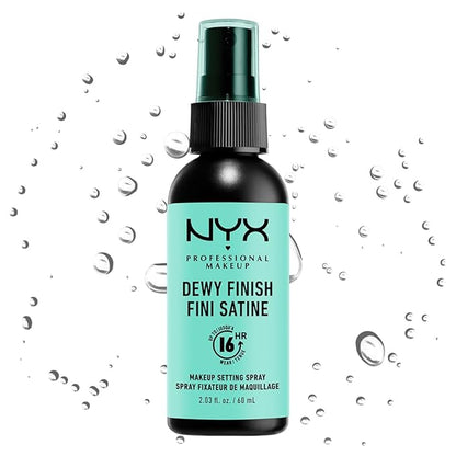 NYX PROFESSIONAL MAKEUP Makeup Setting Spray, Dewy Setting Up Wear