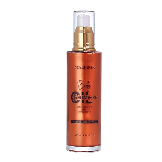 MAEPEOR Shimmer Body Luminizer 5 Colors Moisturizing Glow 80ML