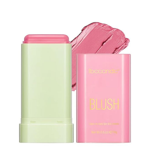 Multi-Use Makeup Blush Stick, Cream Blush Stick, Tinted (1#Shy Pink)