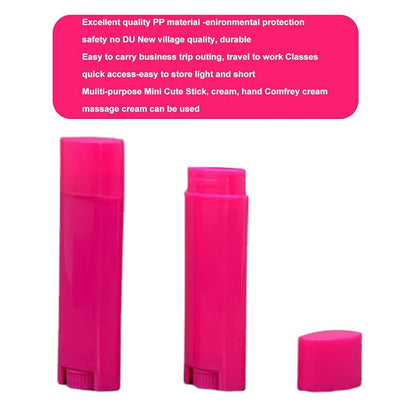 5ml 50Pcs Empty Oval Deodorant Lip balm,DIY