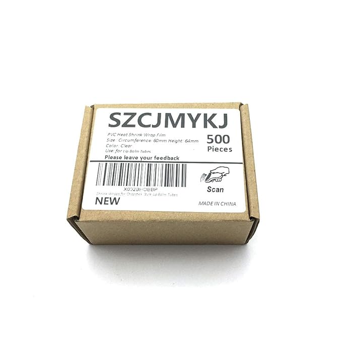 500Pcs Shrink Wrap for Lip Balm Professional