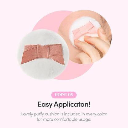 ETUDE Lovely Cookie Blusher #OR201 Apricot Peach Mousse 4g