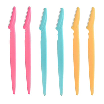 6 PC Eyebrow Razor Demaplane Tool for Women & Men Facial Eyebrow Trimmer Shaper Facial Hair Remover