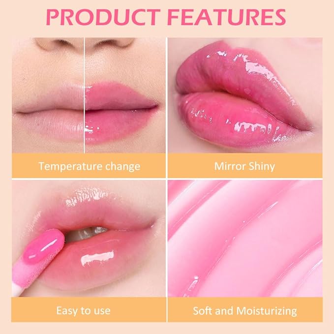 evpct 3Pcs Peach Aloe Vera Avocado Mini Clear Changing