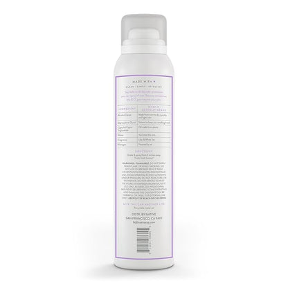 Native Deodorant & Body Spray Contains Naturally Derived Ingredients | Deodorant for Women and Men, All Day Odor Protection, Aluminum and Hydrocarbon Propellant Free | Lilac & White Tea
