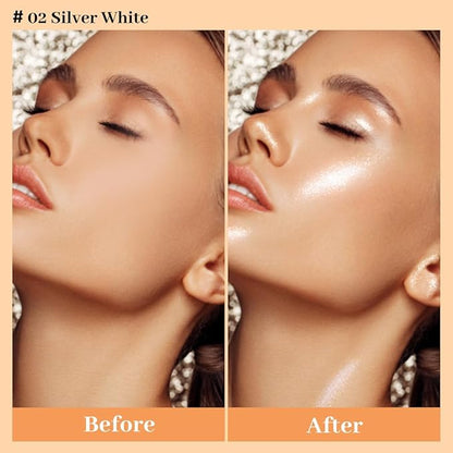 UCANBE Hydrating Body Glitter Dewy Highlighter Makeup Luminizer - 03)