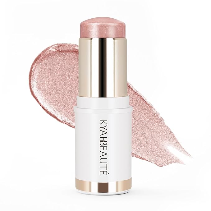 Dewy Highlighter Makeup, Highlighter Makeup Stick for Face Gold /0.53fl.Oz 15g