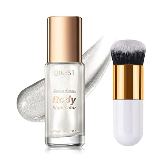 40ml Body Shimmer Oil,Liquid Body Illuminator, Waterproof Moisturizing 40ml