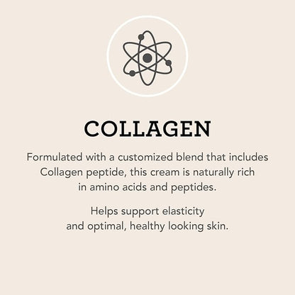 NATURE WELL Clinical Collagen Peptide Intense Moisture Cream for Face, Neck, & Body, Anti-Aging Cream that Hydrates, Plumps, Restores Moisture, and Increases Suppleness, 10 Oz
