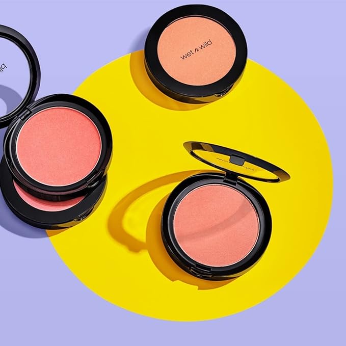 wet n wild Color Icon Blush, Effortless Glow Pearlescent Pink(Packaged)