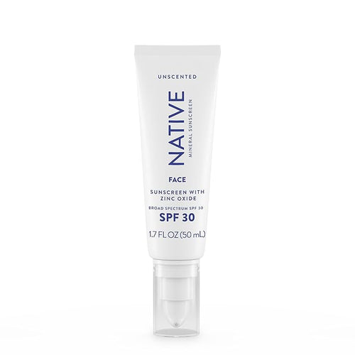 Unscented Mineral Face Lotion - SPF 30-1.7 fl oz