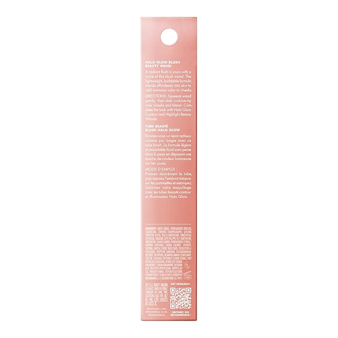 e.l.f. Halo Glow Blush Beauty Wand, Liquid Blush Go Cocoa