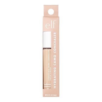 e.l.f. Hydrating Camo Concealer, Lightweight, Full Coverage, Long Fl Oz