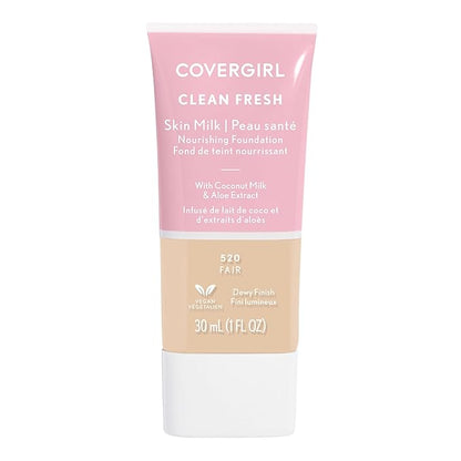 COVERGIRL Clean Fresh Skin Milk Foundation, Fair, 1 may vary)