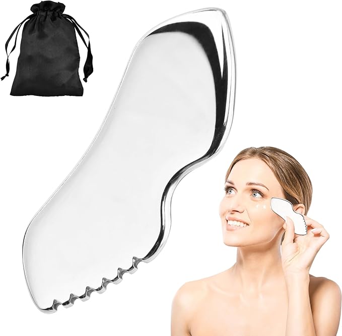 Stainless Steel Gua Sha Facial Tools,
