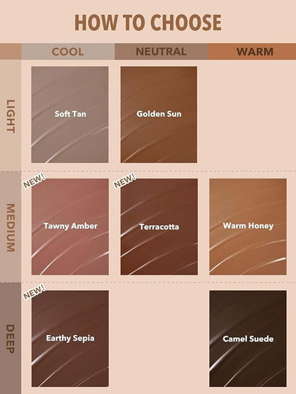 SHEGLAM Sun Sculpt Cool Toned Liquid Contour Stick Earthy Sepia