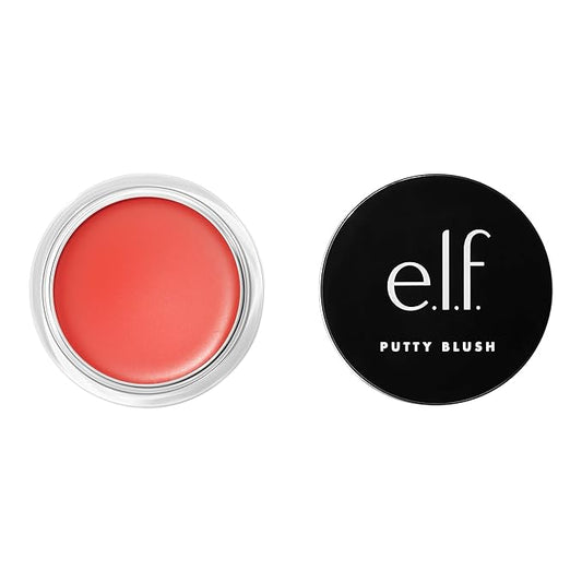 e.l.f. Putty Blush, Creamy & High-Pigment Formula For Cruelty-Free, Fiji