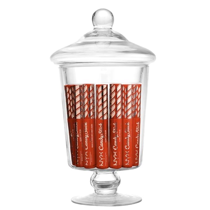 NYX PROFESSIONAL MAKEUP Candy Slick Glowy Lip Color Gloss - Sweet Stash (Orange Red)