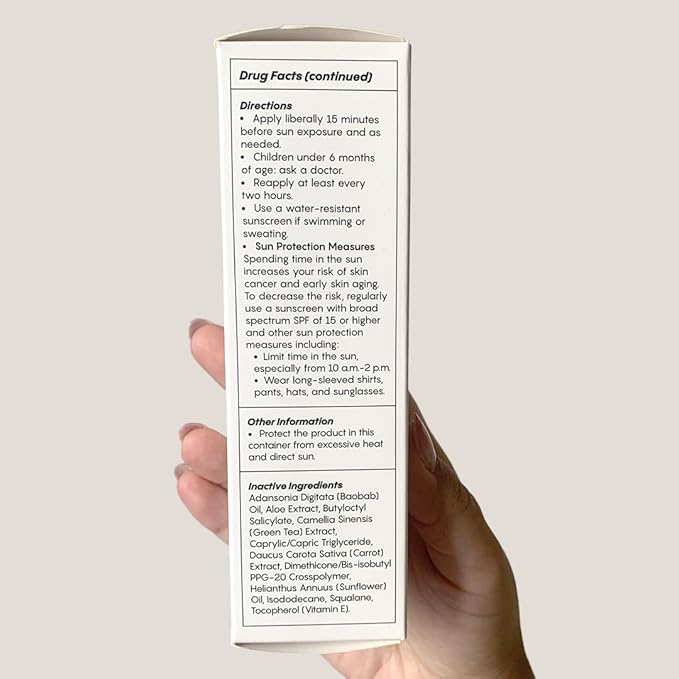 Jess Beauty Let it Sun 50+ Sunscreen, Green Tea & Aloe Extract, 1.7 fl oz