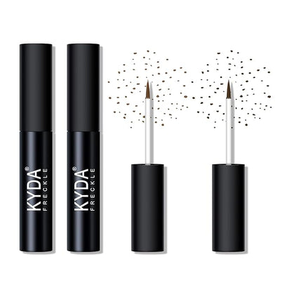 KYDA 2 Colors Liquid Freckle, Natural Freckle Makeup Brown&Dark Brown