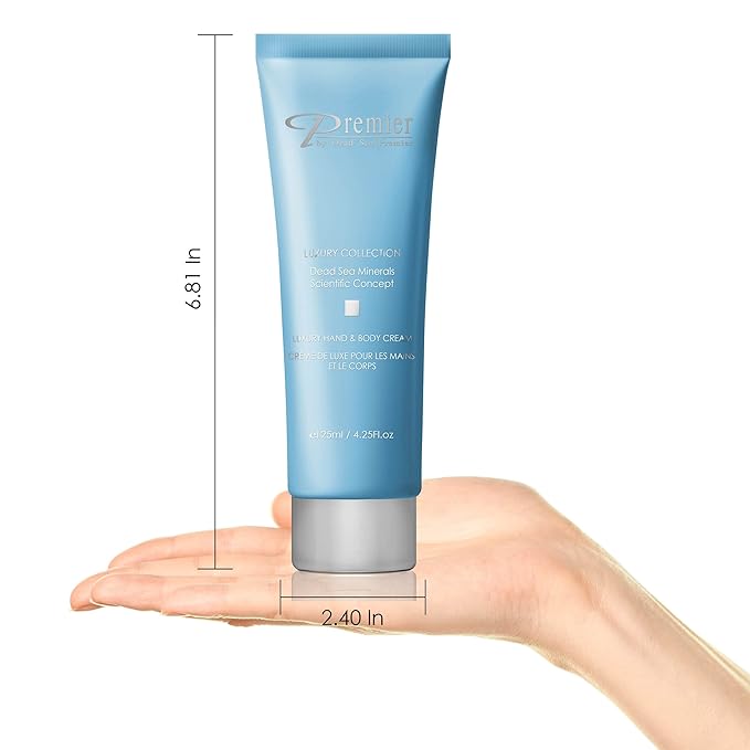 Premier Dead Sea Luxury Hand & Body Cream, vitamins 4.25fl.oz