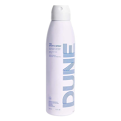 The Sporto Spray - Broad Spectrum SPF 50 Protection Body Sunscreen, Invisible Non-Aerosol Spray, 80 Min. Sweat & Water Resistance, Skin Nourishing Vitamin E, Aloe, Avocado Oil (5.5 Fl Oz)