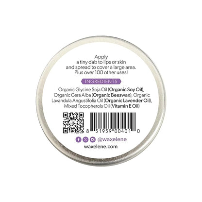 Waxelene Lavender Aerated Lip Balm Tin