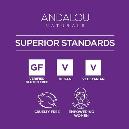 Andalou Naturals Goji Peptide Perfecting Cream, Age Defying Face Cream, Resveratrol CoQ10 Face Moisturizer, Supports Skin Collagen and Elastin & Helps Fight Fine Lines & Wrinkles, 1.7 fl oz