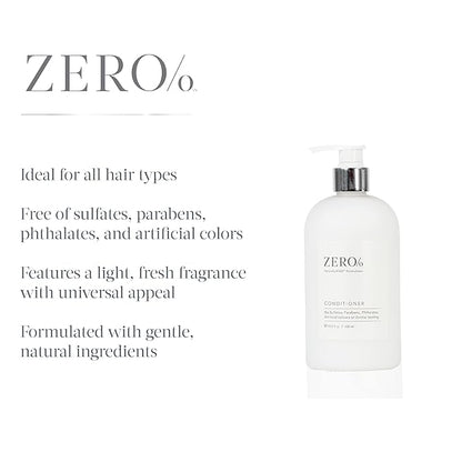Gilchrist & Soames Conditioner (Zero% Collection Conditioner, 15.5oz)