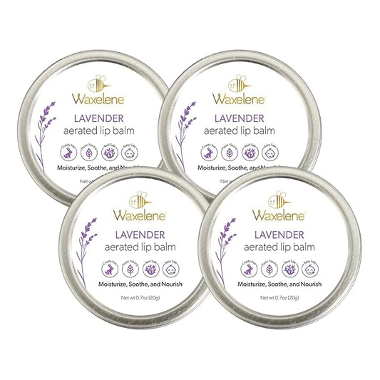Waxelene Lavender Aerated Lip Balm Tin
