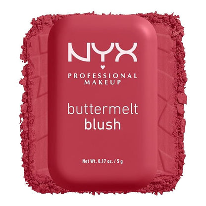 NYX PROFESSIONAL MAKEUP Powder Blush, 12HR Wear, Vegan And Butta